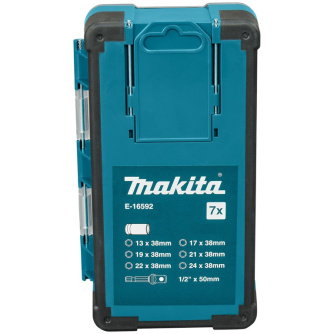 Купить Набор торцевых головок Makita  1/2" (7шт.)   E-16592 фото №8