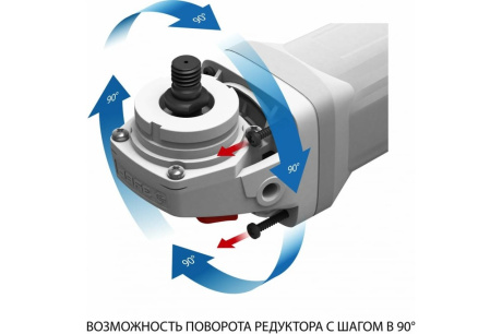 Купить УШМ-П230-2600 ПВСТ ЗУБР Профессионал  230 мм  2600 Вт УШМ-П230-2600 ПВСТ фото №13