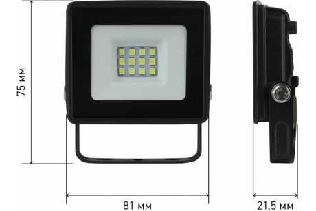Купить Прожектор с/д ЭРА LPR-023-0-65K-010 10Вт 6500К 81*75*21 5  Б0052021 фото №7