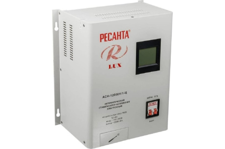 Купить Стабилизатор РЕСАНТА АСН-12 000Н\1- Ц Lux 63/6/22 фото №3