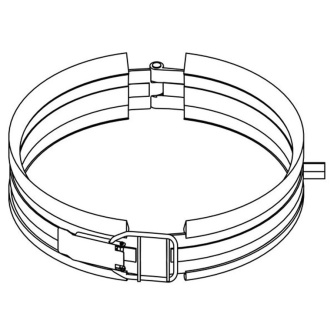 Купить Хомут Rehau Raupiano Plus d110 мм шумопоглощающий M8/10 фото №5