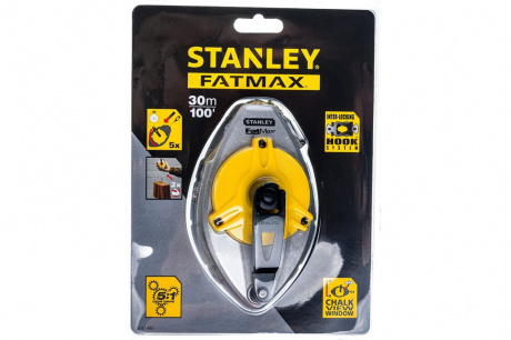 Купить Шнур разметочный STANLEY в корпусе "FATMAX" 30м     0-47-480 фото №3